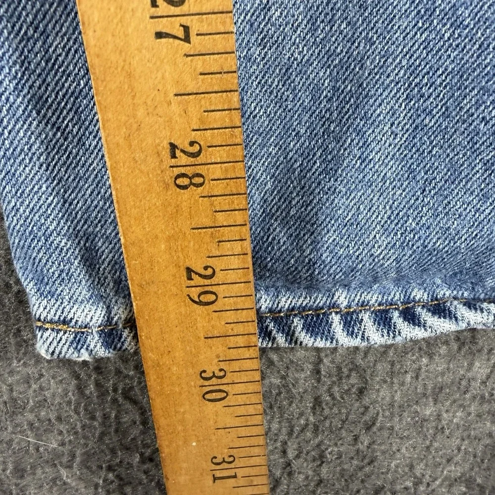 Levi's 501 Jeans 38x32 Medium Wash Straight Leg Button Fly Men's Denim Pants